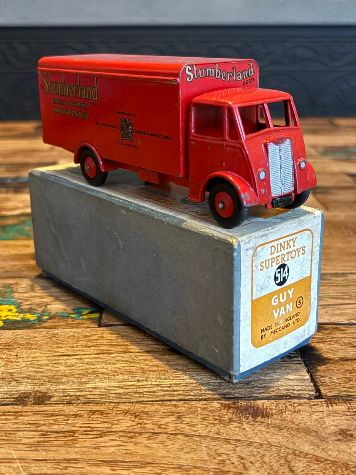 Dinky Supertoys 514-G Guy Otter Van Slumberland 1949-1952, Ophalen of Verzenden, Zo goed als nieuw