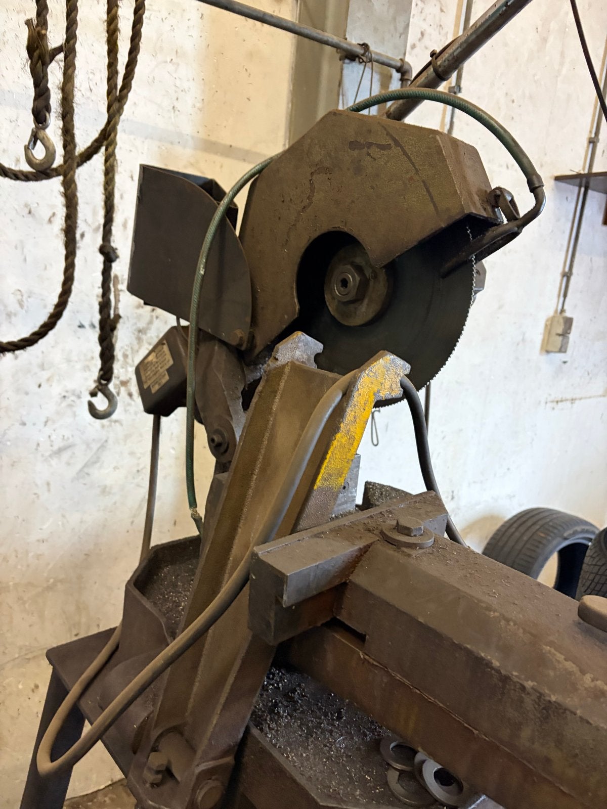 Robuuste VSF T350 Zaagmachine - Industriële Kwaliteit, Gebruikt, 70 mm of meer, Overige typen, Ophalen of Verzenden