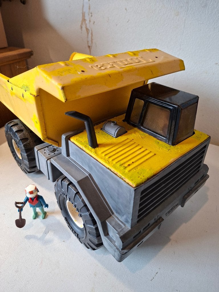 MIGHTY  TONKA   KIEP VRACHTWAGEN, Ophalen of Verzenden, Gebruikt