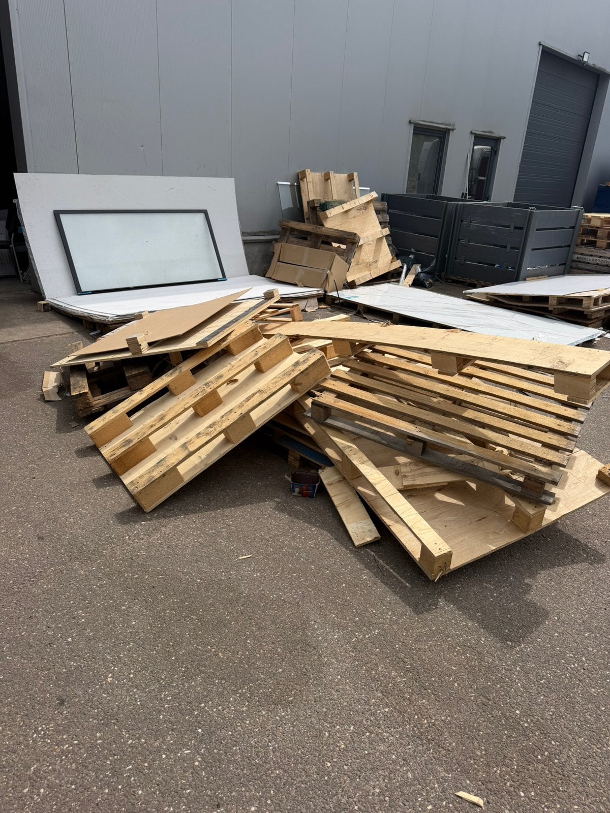 Gratis hout af te halen!, Ophalen, Zo goed als nieuw, Pallet, Minder dan 200 cm