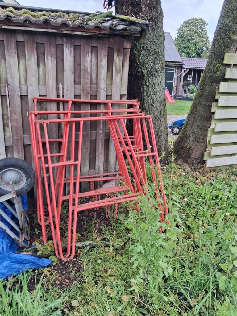 Klapschragen, Doe-het-zelf en Verbouw, Steigers, Ophalen of Verzenden, Overige typen, Minder dan 2 meter