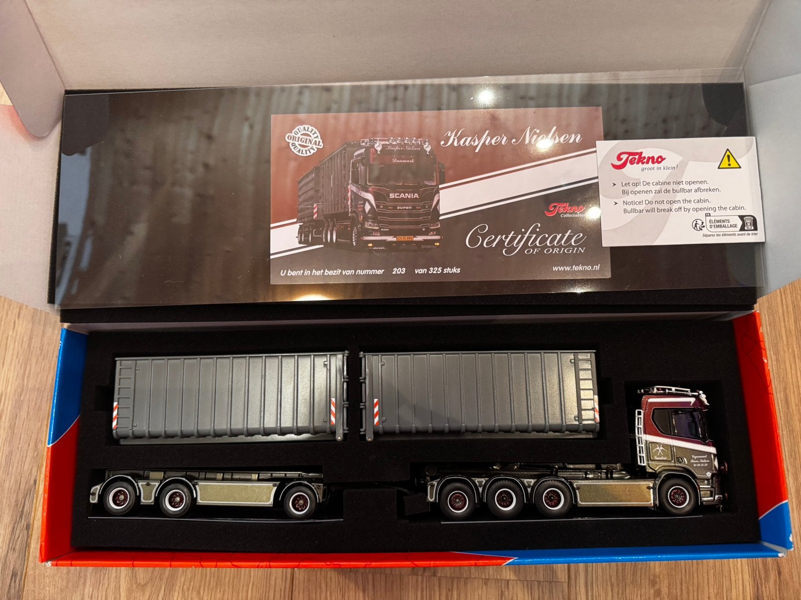 Tekno Kasper Nielsen, Ophalen of Verzenden, Nieuw, Bus of Vrachtwagen, Tekno