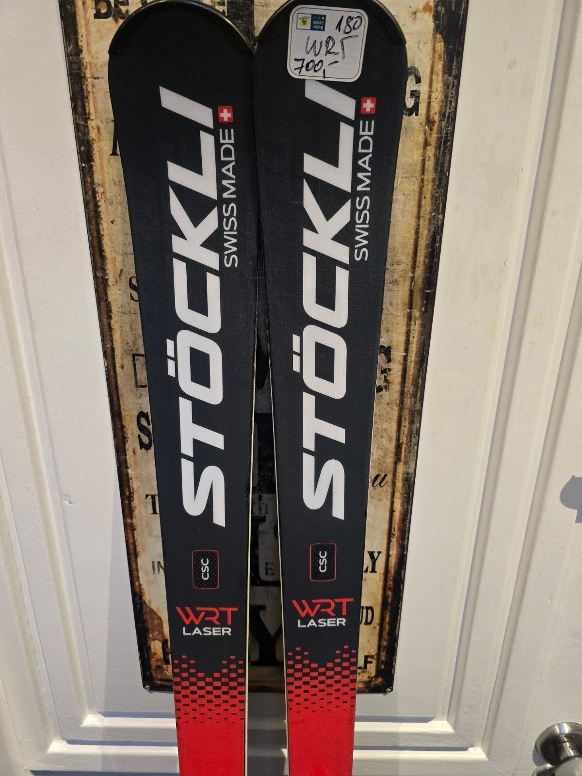 180cm STOCKLI LASER WRT NP1600 VOOR KENNER, Overige merken, Stockli, 180 cm of meer, Ophalen of Verzenden