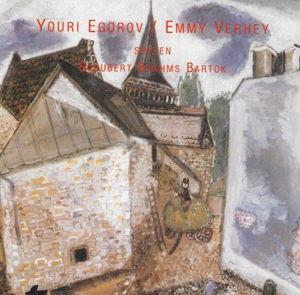 Youri Egorov / Emmy Verhey – Schubert Brahms Bartók CD, Cd's en Dvd's, Cd's | Klassiek, Ophalen of Verzenden, Romantiek, Gebruikt