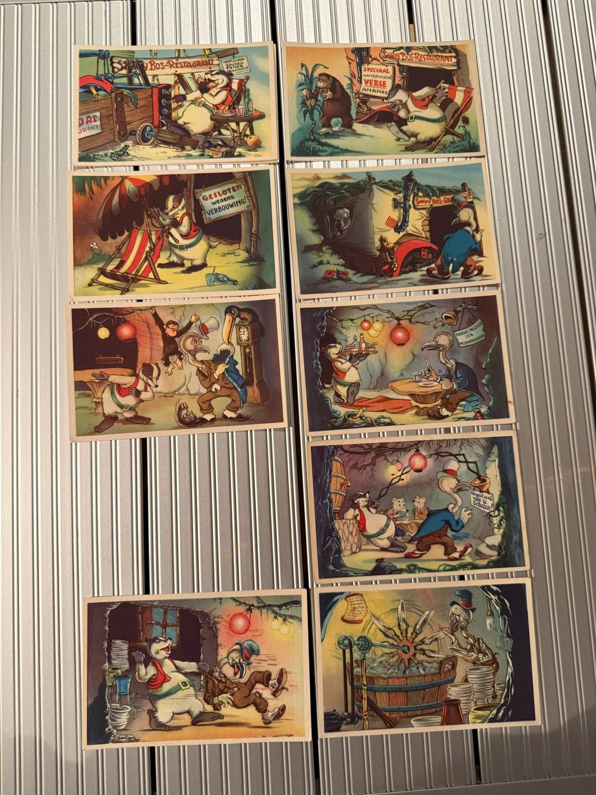 Doremias Das kaarten - Wim Lensen (Maarten Toonder Studio's), Complete serie of reeks, Ophalen of Verzenden, Zo goed als nieuw