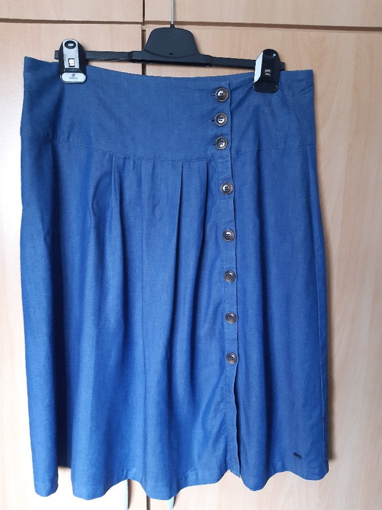 Blauwe rok van Blue River, maat 42 **, Blauw, Maat 42/44 (L), Ophalen of Verzenden, Zo goed als nieuw