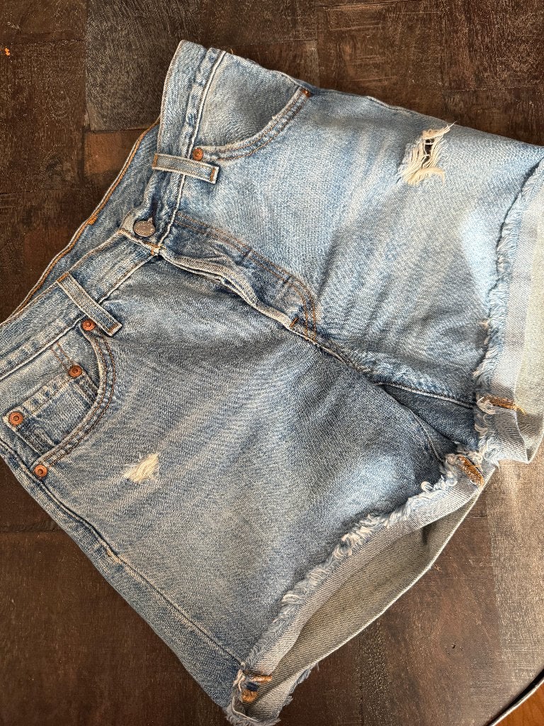 Levi's 501 korte broek, Zo goed als nieuw, W27 (confectie 34) of kleiner, Levi's, Verzenden