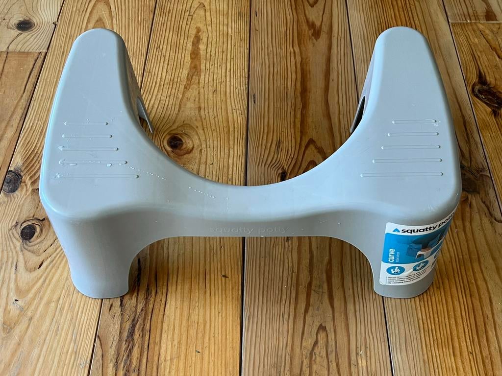 Squatty Potty Toiletkrukje - Grijs, Ophalen of Verzenden, Zo goed als nieuw, Grijs