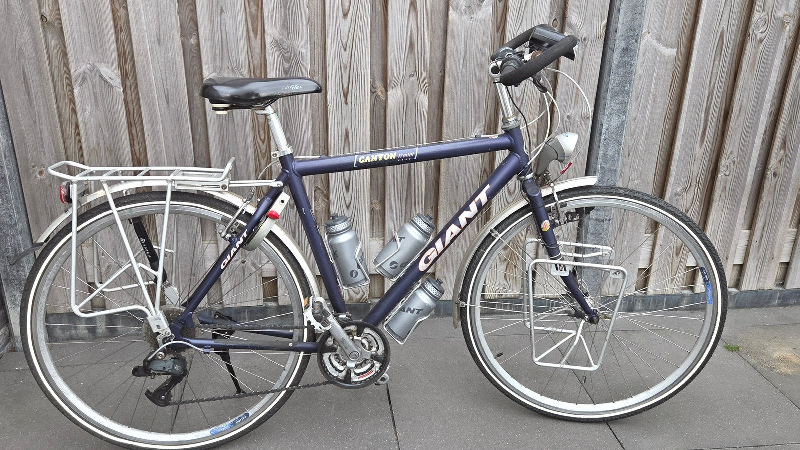 Herenfiets merk Giant Canyon, frame maat 54 cm, Ophalen, Zo goed als nieuw, Minder dan 10 versnellingen, Giant