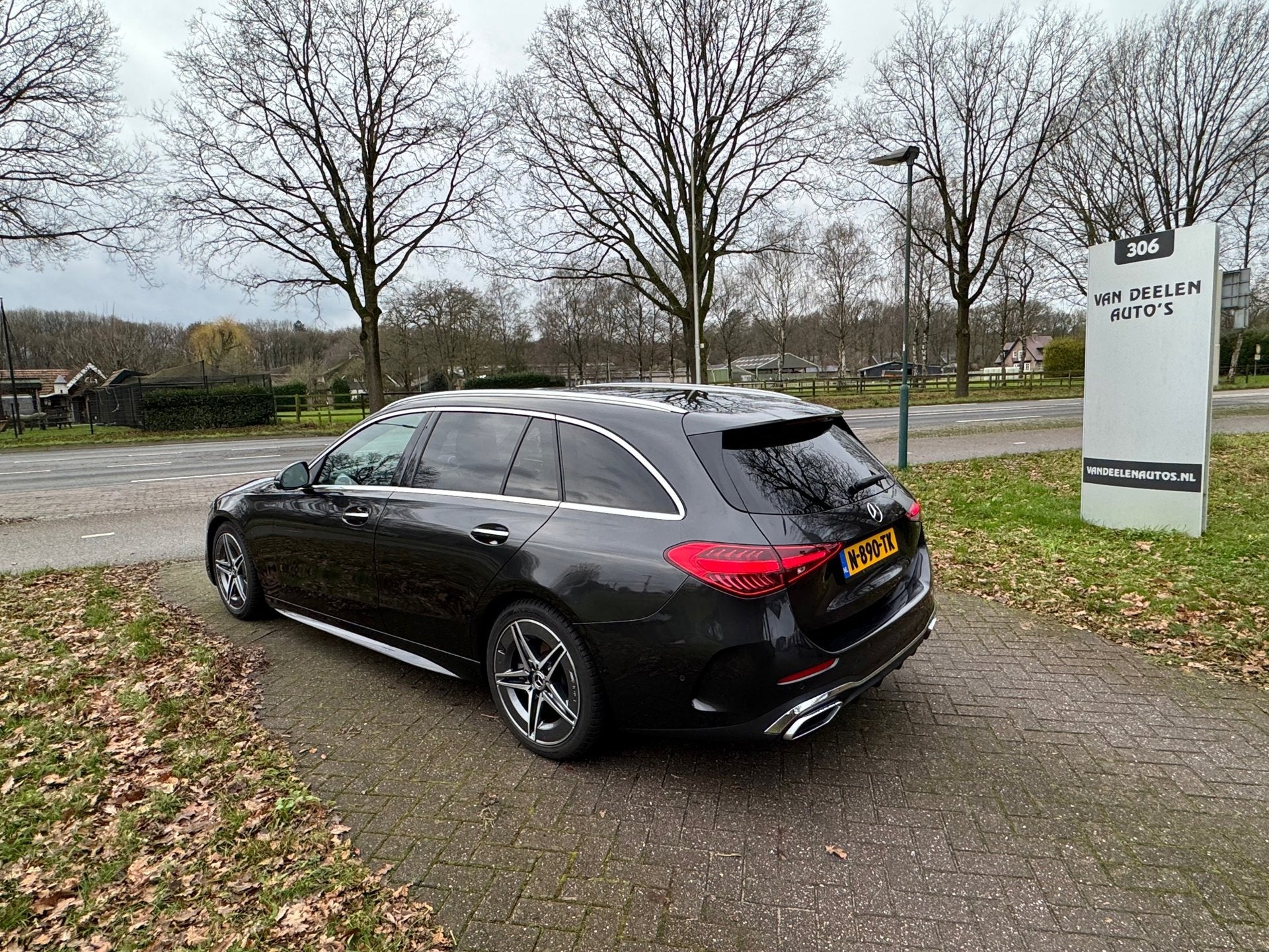Mercedes-Benz C-klasse Estate 180 AMG Camera/Keyless/Stoelve, Automaat, Achterwielaandrijving, 4 cilinders, Origineel Nederlands