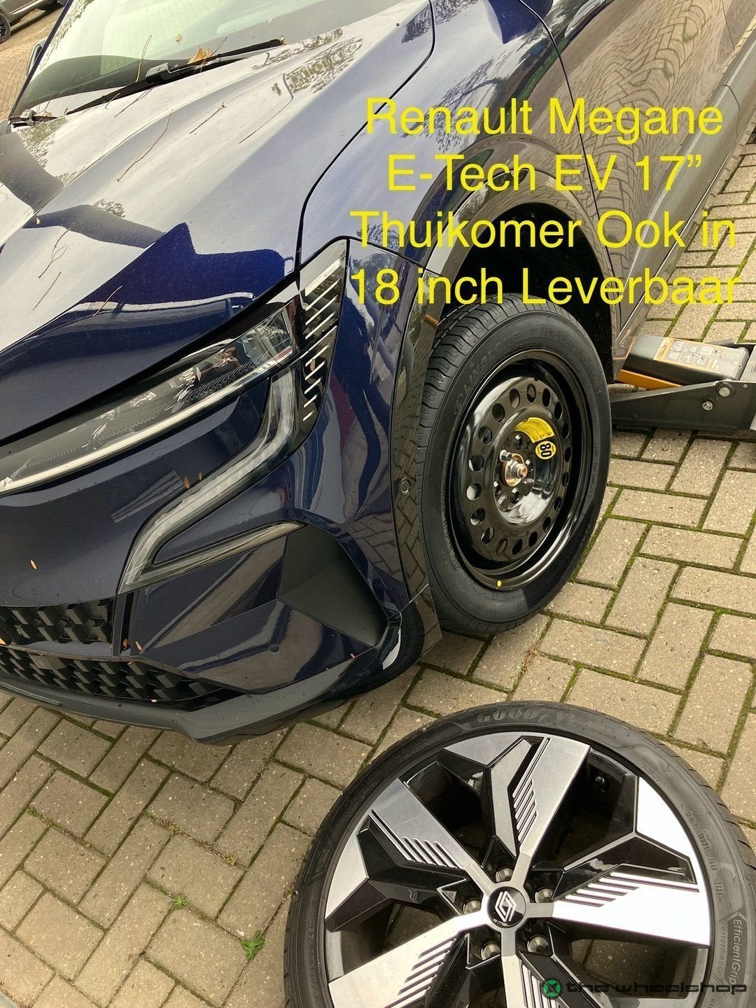 Thuiskomer Reservewiel RENAULT Captur Scenic Kadjar Nissan 1, Gebruikt, -, Banden en Velgen, Ophalen of Verzenden