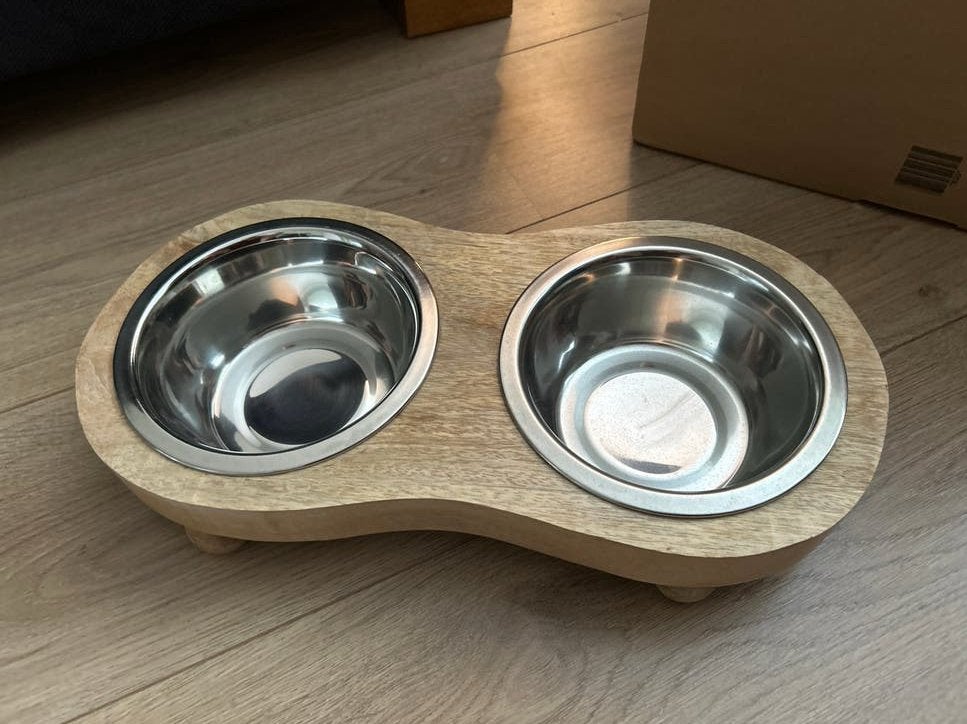 Voerbakjes voor kat 🐈 of hond 🐶, Ophalen of Verzenden, Zo goed als nieuw