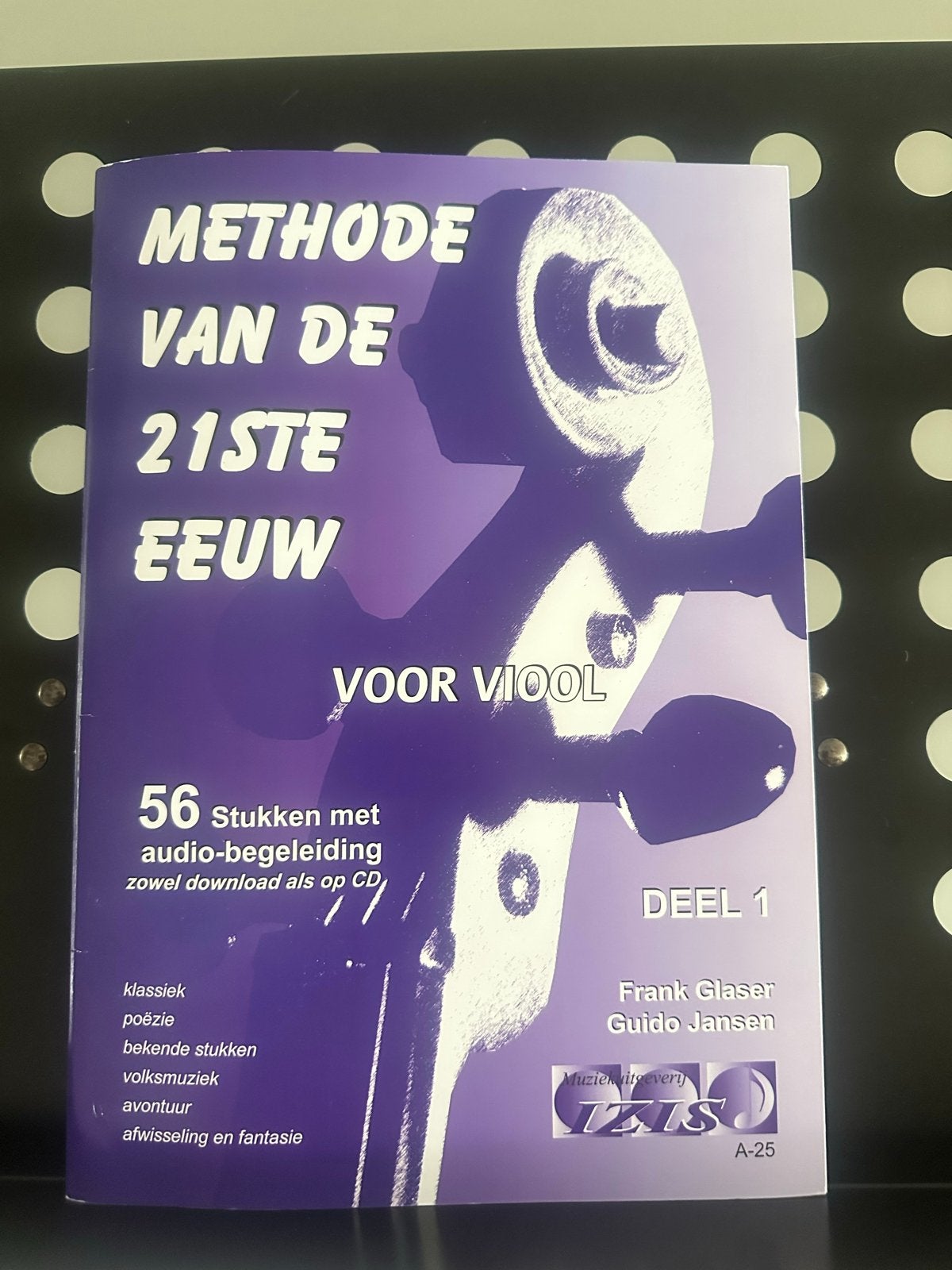 Vioolmethode van de 21ste Eeuw Deel 1 + CD - Frank Glaser, Klassiek, Les of Cursus, Ophalen of Verzenden, Zo goed als nieuw