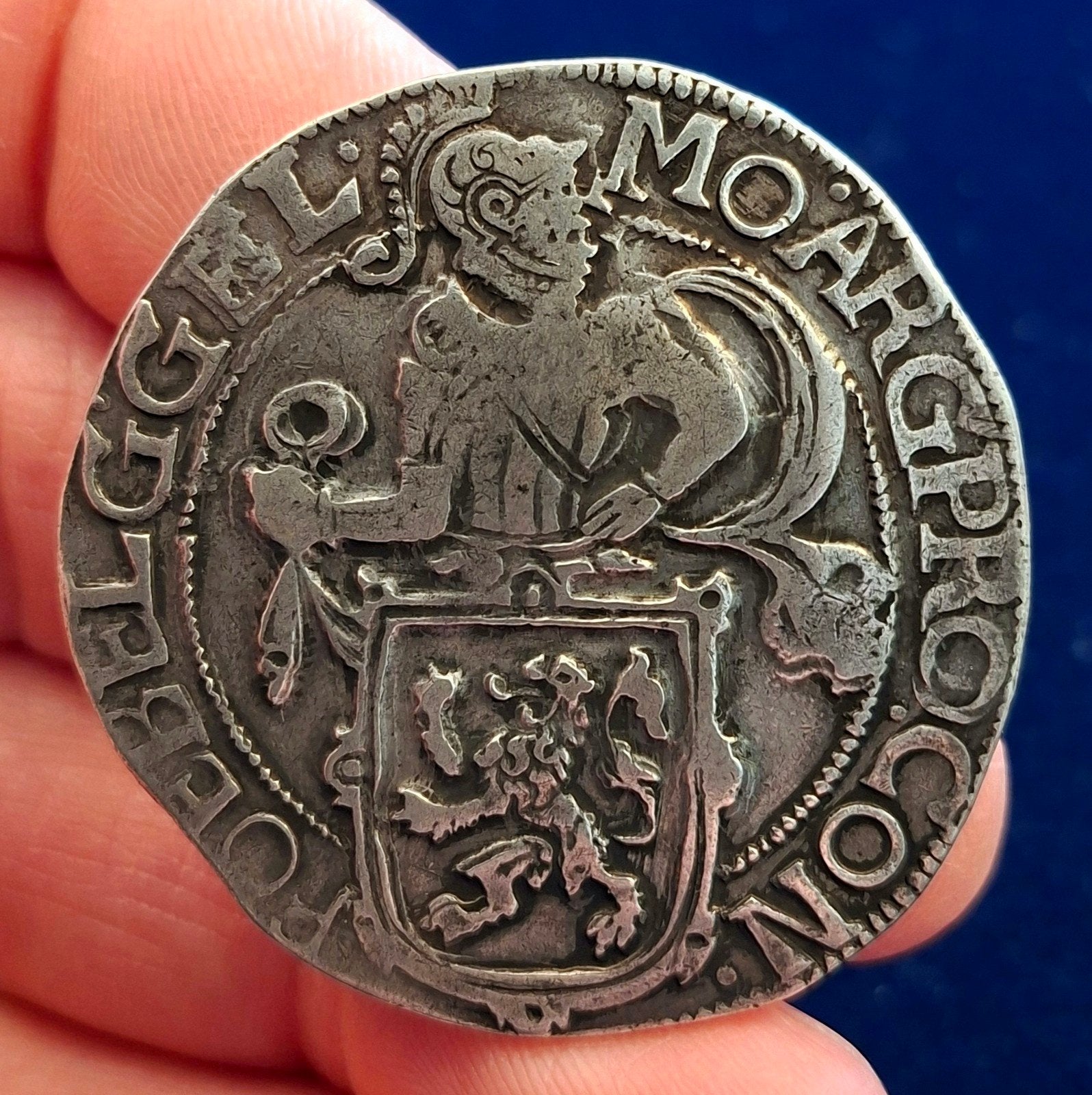 Leeuwendaalder gelderland 1646 cnm 2.17.107., Postzegels en Munten, Munten | Nederland, Ophalen of Verzenden, Vóór koninkrijk