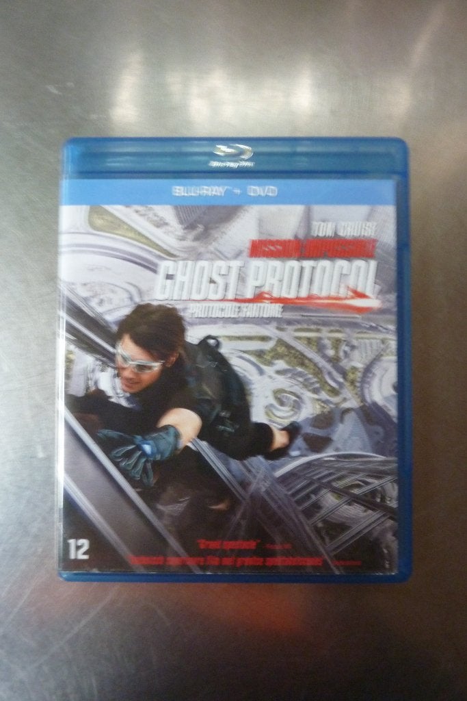 Mission Impossible 4 - Ghost Protocol (Tom Cruise), Film, Actie, Ophalen of Verzenden, Zo goed als nieuw