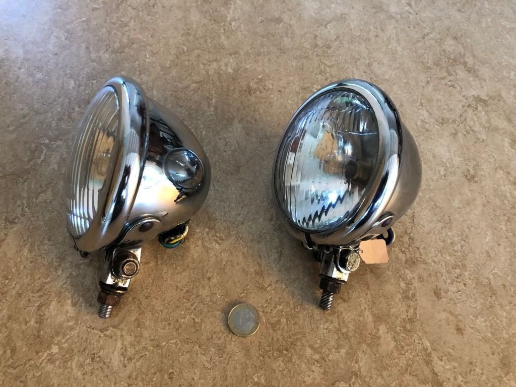 Vintage bullet verstralers 12 cm set oldtimer / motor, Motoren, Verzenden