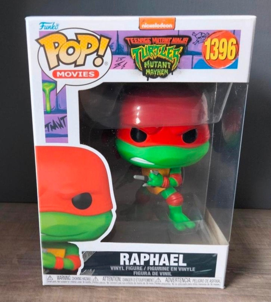 1396 Raphael Teenage Mutant Ninja Turtles Funko Pop, Verzamelen, Ophalen of Verzenden, Zo goed als nieuw