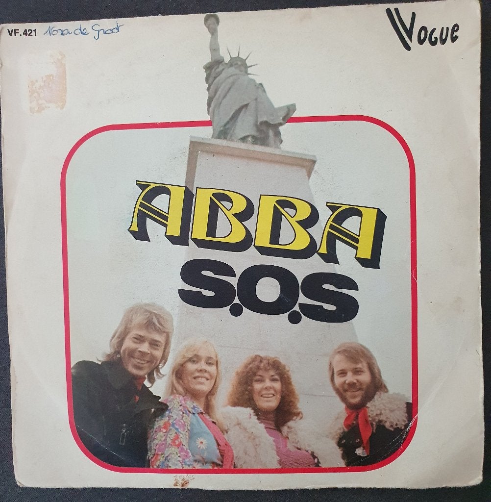 ABBA - S.O.S., Cd's en Dvd's, Vinyl Singles, Fotohoes, Verzenden, Gebruikt, Pop