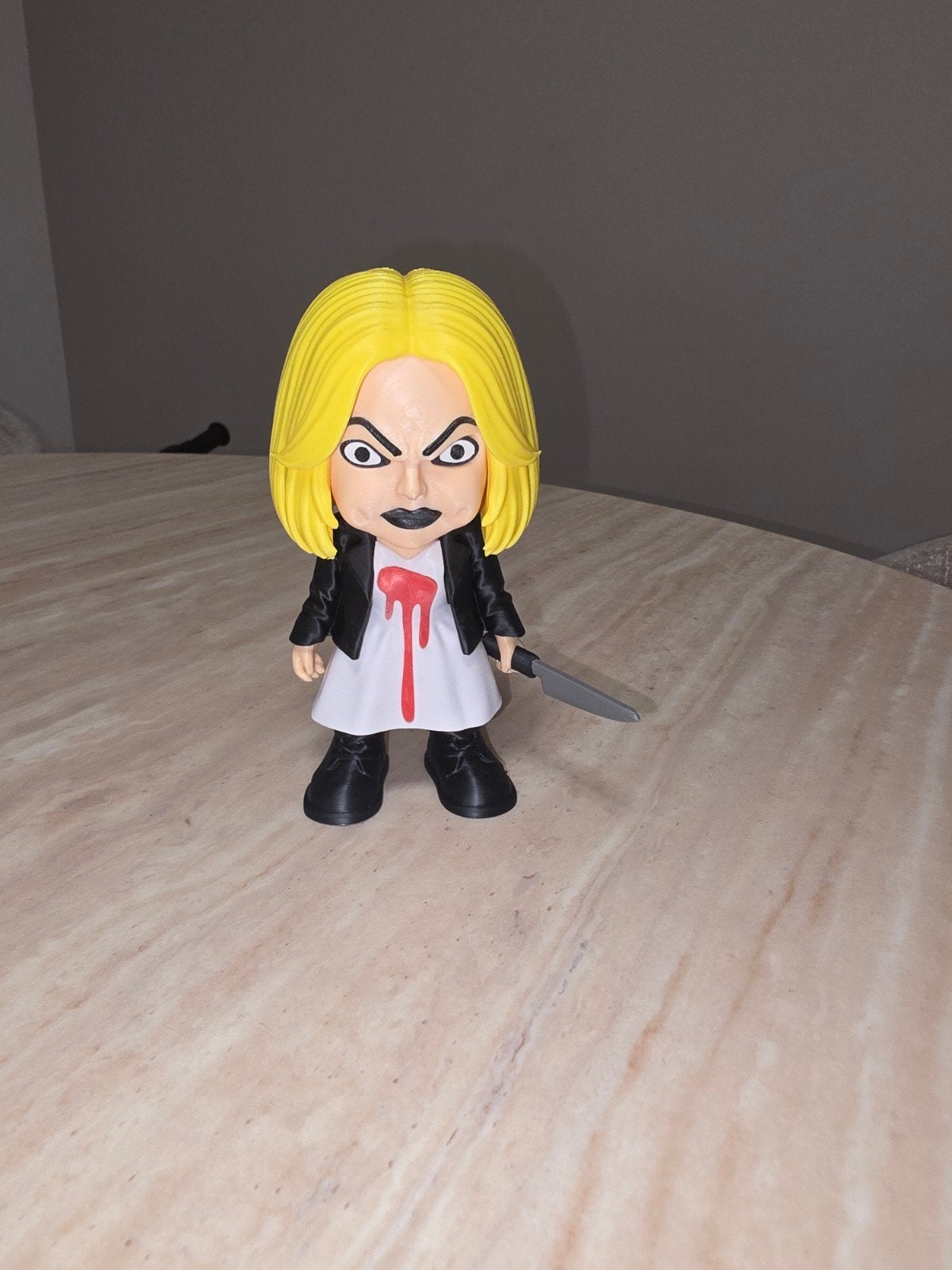 Tiffany Bride of Chucky 3D Geprint Beeldje - 12 cm, Ophalen of Verzenden, Nieuw