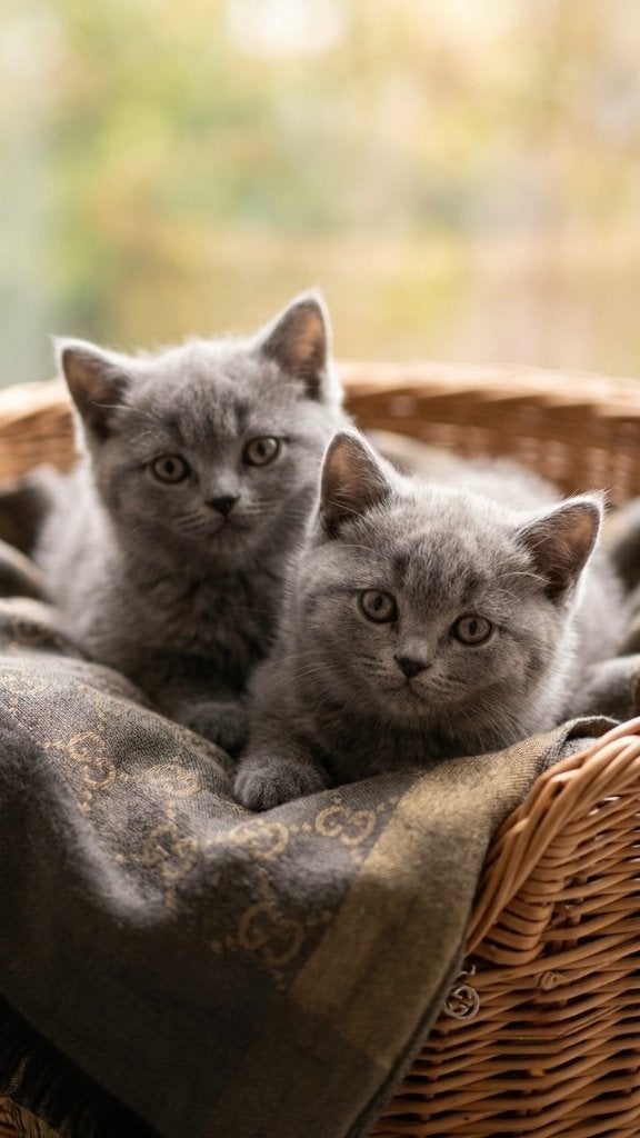 Kittens britse korthaar, Meerdere dieren, Ontwormd, 0 tot 2 jaar