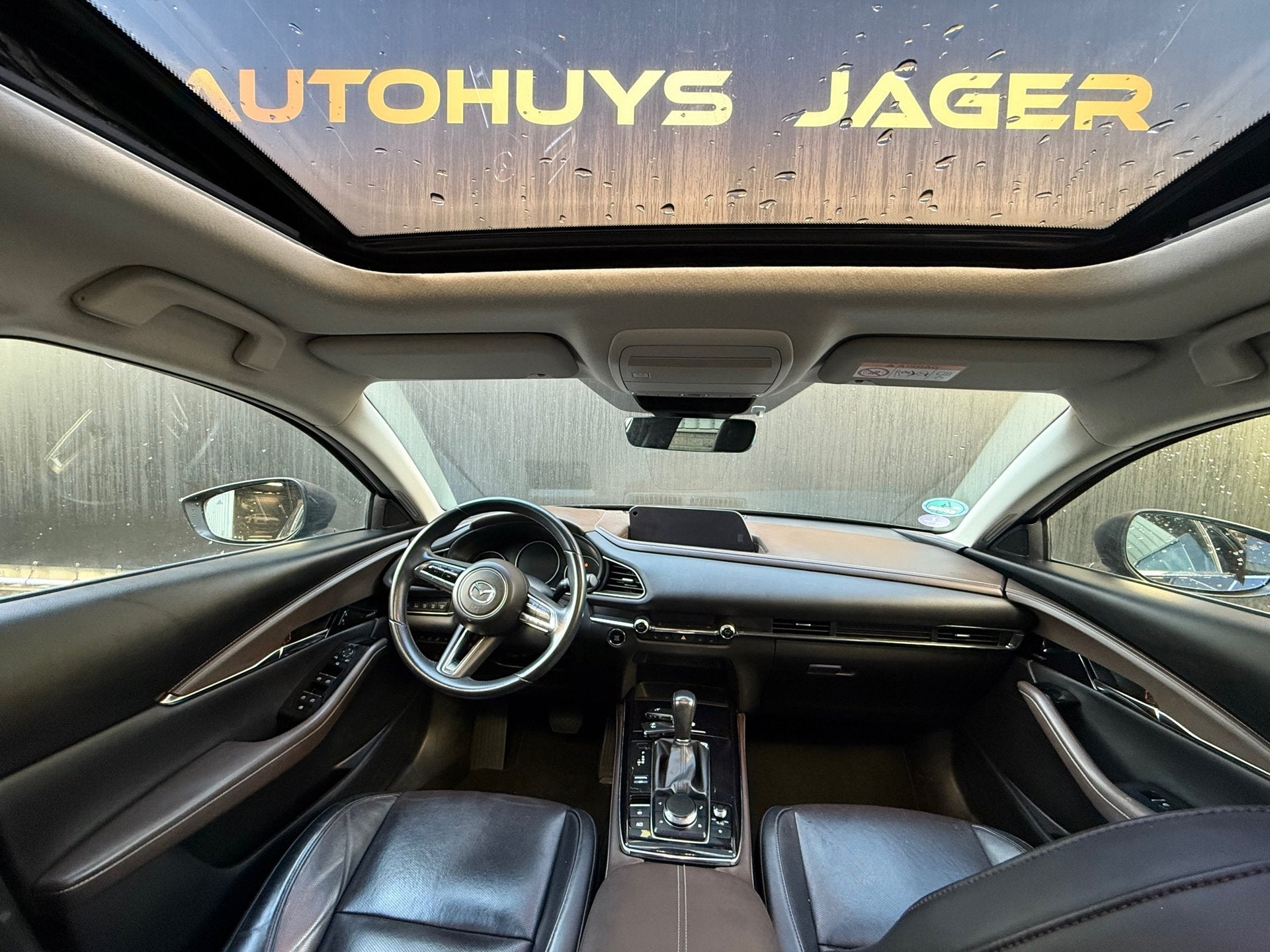 Mazda CX-30 2.0 e-SkyActiv-X M Hybrid Luxury H&U Leer Memory, Auto's, Mazda, Gebruikt, 4 cilinders, Blauw, Leder