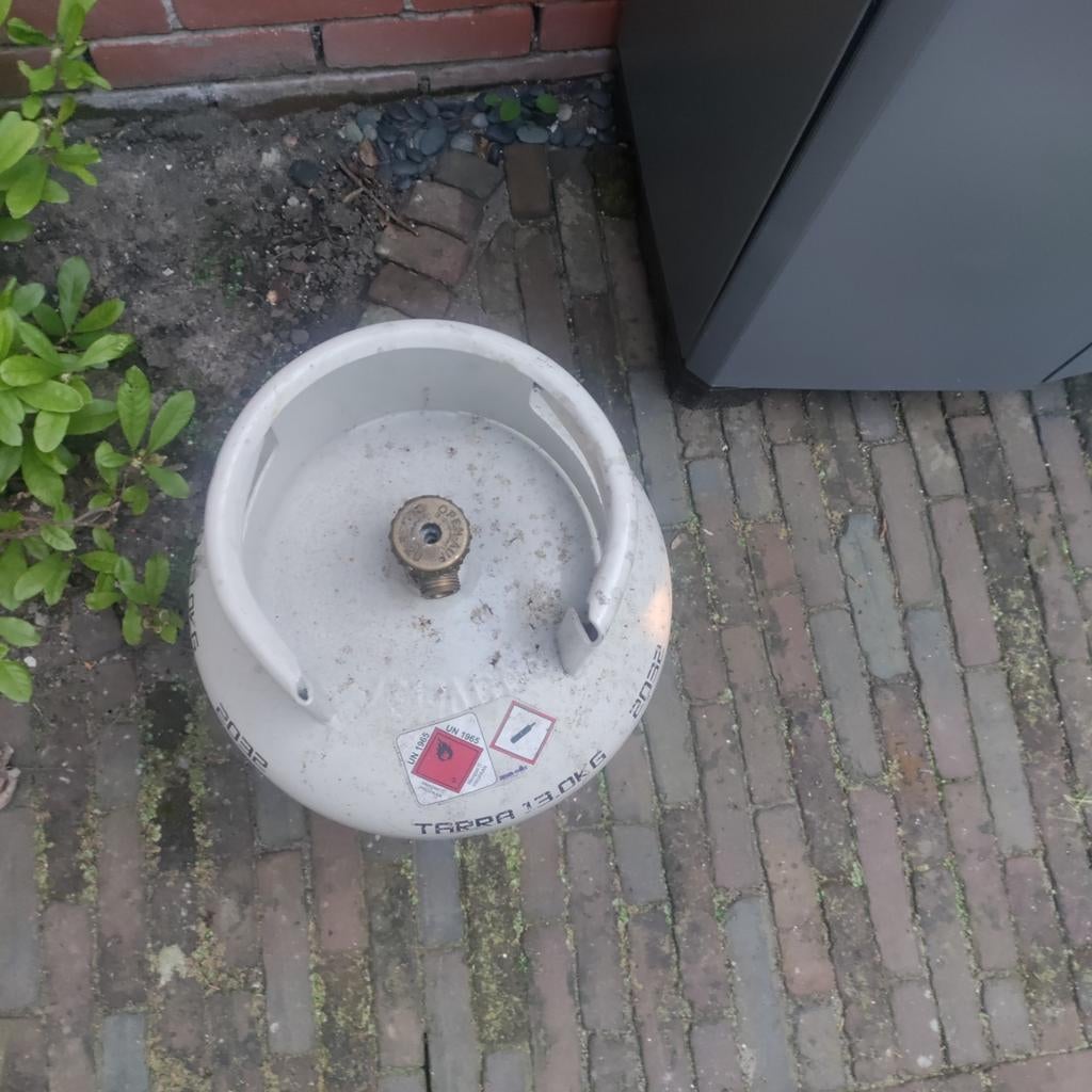 Lege gasfles 13.0KG (Jewa-Gas), Ophalen