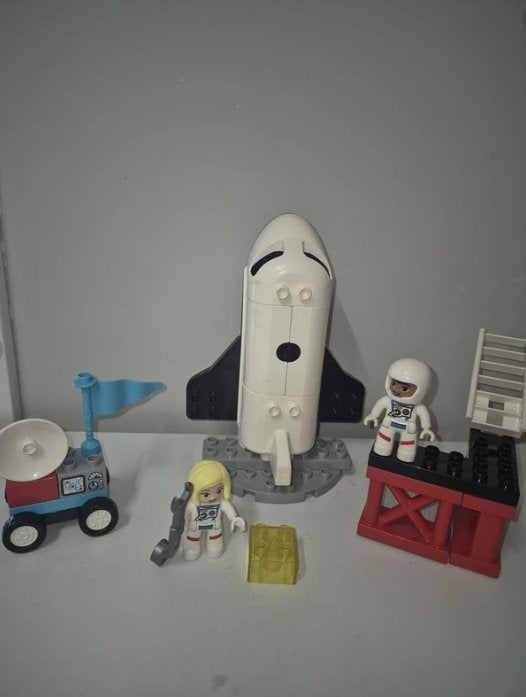 duplo ruimte astronauten, Ophalen of Verzenden, Zo goed als nieuw, Duplo