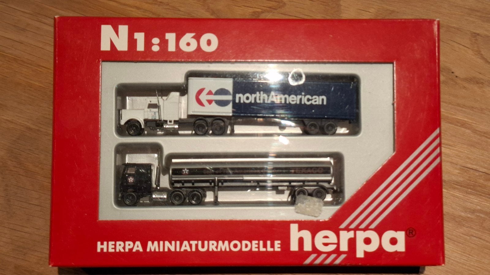 Herpa Miniatuurmodellen N1:160 Vrachtwagenset, Overige merken, 1:50 of kleiner, Ophalen of Verzenden, Zo goed als nieuw