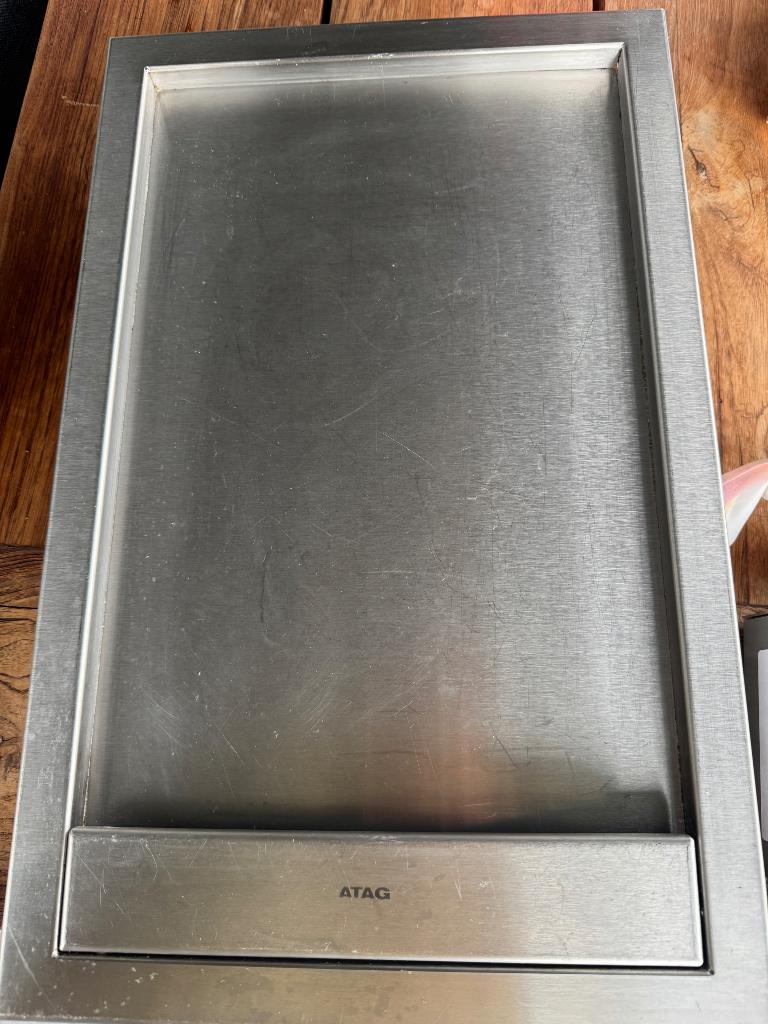 Teppanyaki grillplaat ATAG, Witgoed en Apparatuur, Grillplaten, Ophalen, Gebruikt, Tafelgrill