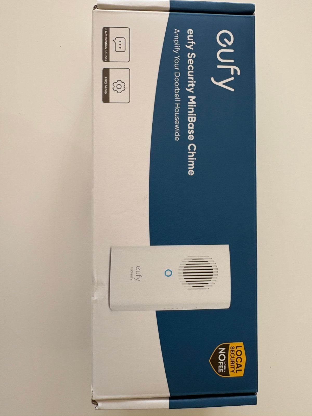 Eufy Security MiniBase Chime - Nieuw in doos, Huis en Inrichting, Deurbellen, Ophalen of Verzenden, Compatibel met smartphone