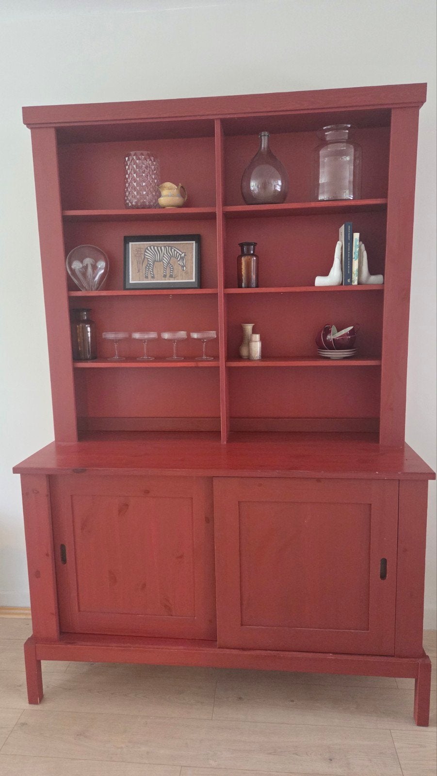 Vintage IKEA kast- Massief hout, Ophalen, 100 tot 150 cm, 25 tot 50 cm, Overige houtsoorten