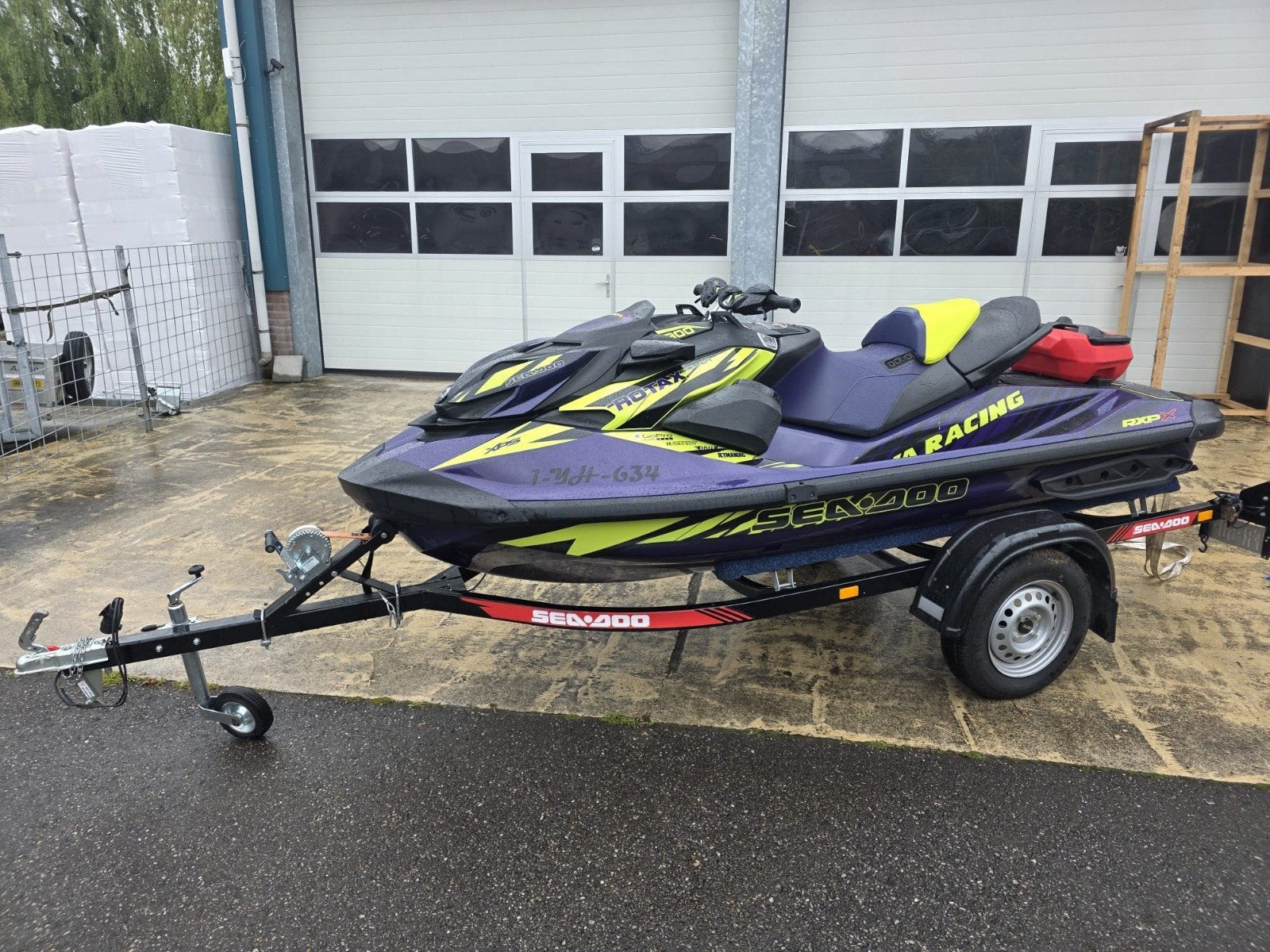 Sea-Doo RXP300 X RS met trailer en extra's, Watersport en Boten, Jetski's en Waterscooters, Ophalen of Verzenden, Benzine, 200 pk of meer