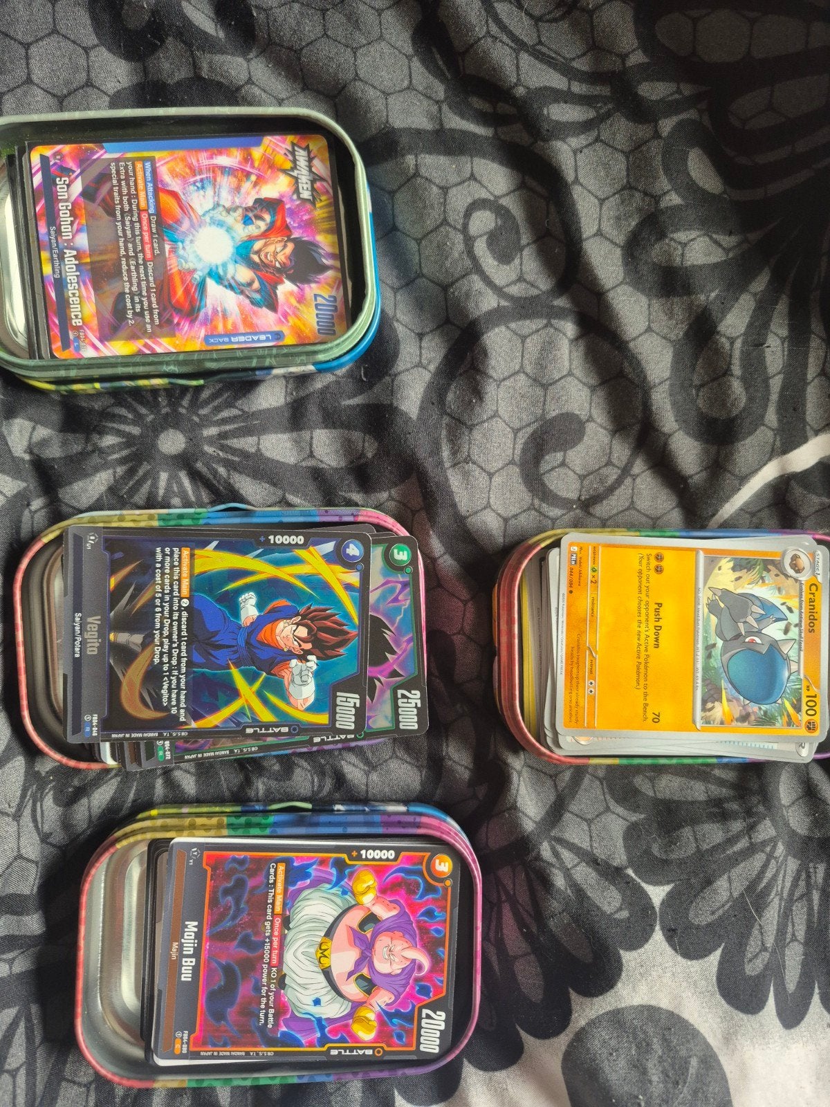 Diverse verzameling ruilkaarten (Dragon Ball Super, Pokémon), Ophalen of Verzenden, Nieuw, Meerdere kaarten