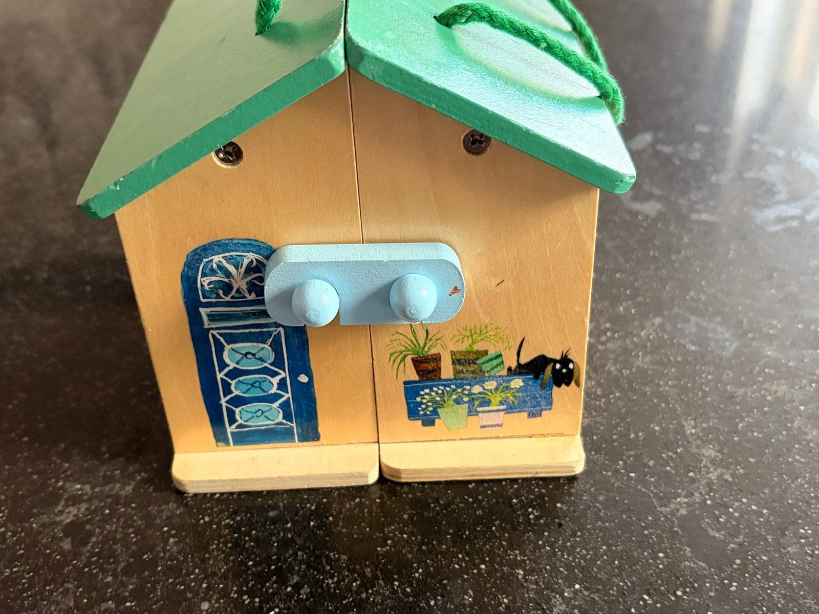Jip en janneke houten poppenhuisje, Ophalen of Verzenden, Gebruikt, Meubelstuk of Keukentje