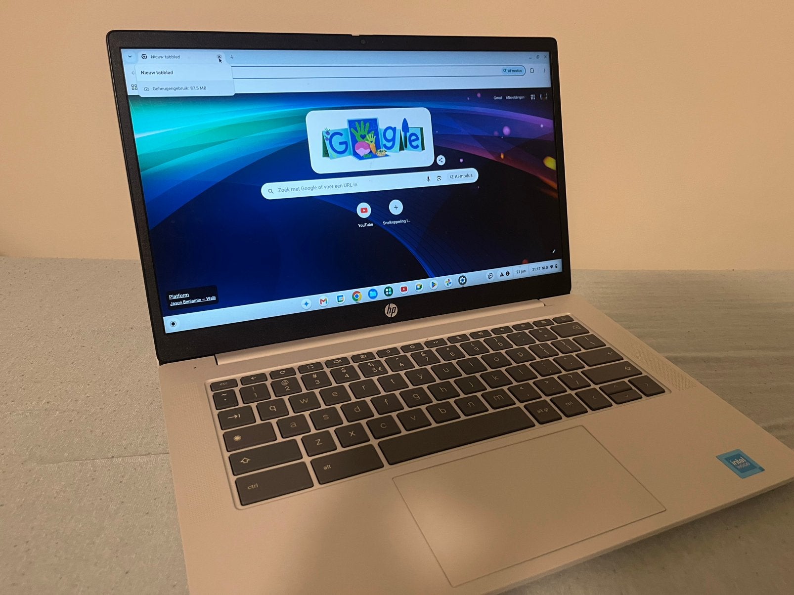 HP chromebook 14a, Computers en Software, Chromebooks, 14 inch, 4 GB of minder, Nieuw, Ophalen of Verzenden
