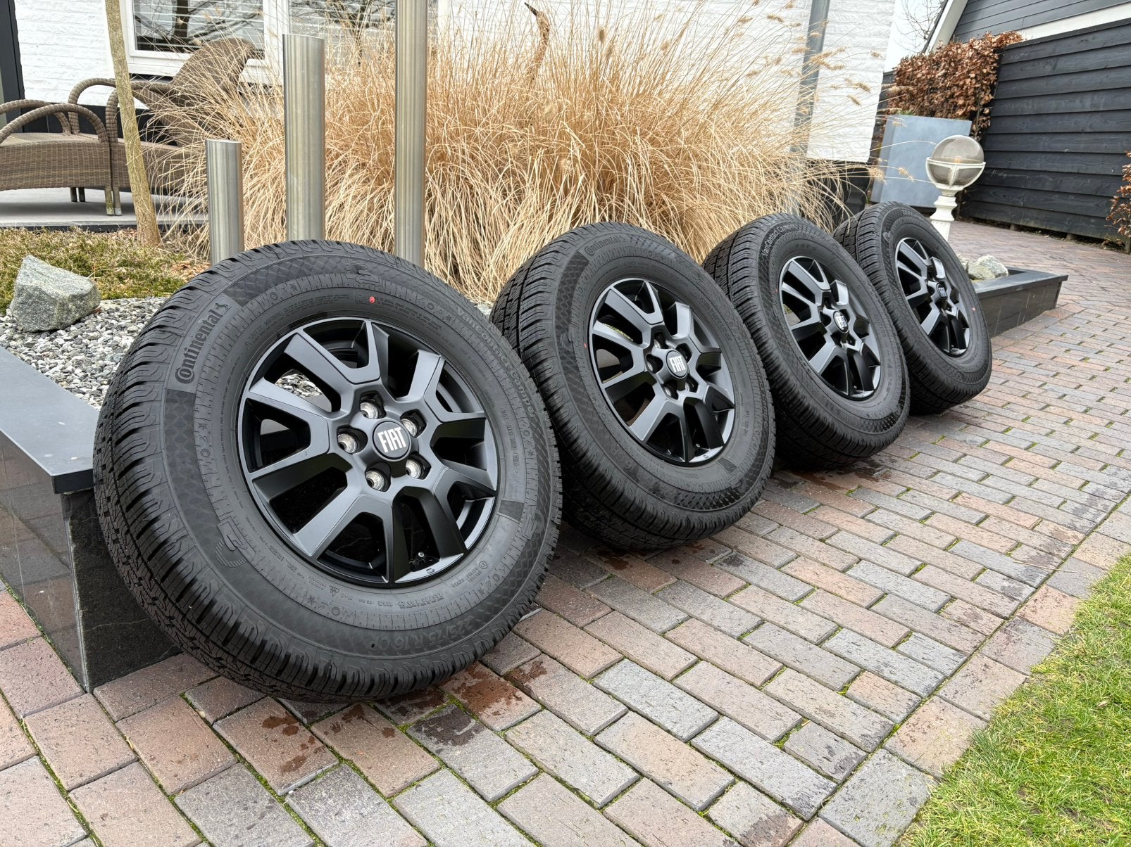 16 inch Fiat Ducato 5x118 velgen 4 seizoenbanden NIEUW!, Bestelwagen, 16 inch, Banden en Velgen, Nieuw