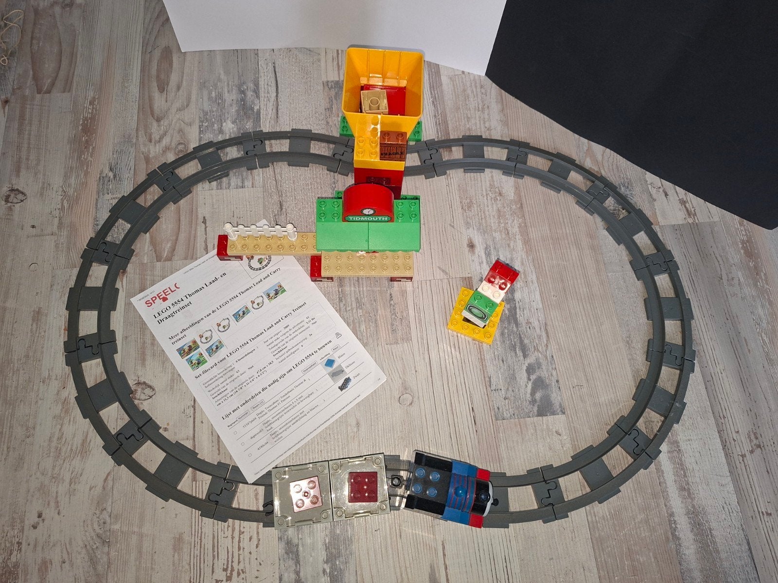 Lego Duplo Thomas de Trein set 5554, Ophalen, Gebruikt, Overige thema's, Inclusief instructies