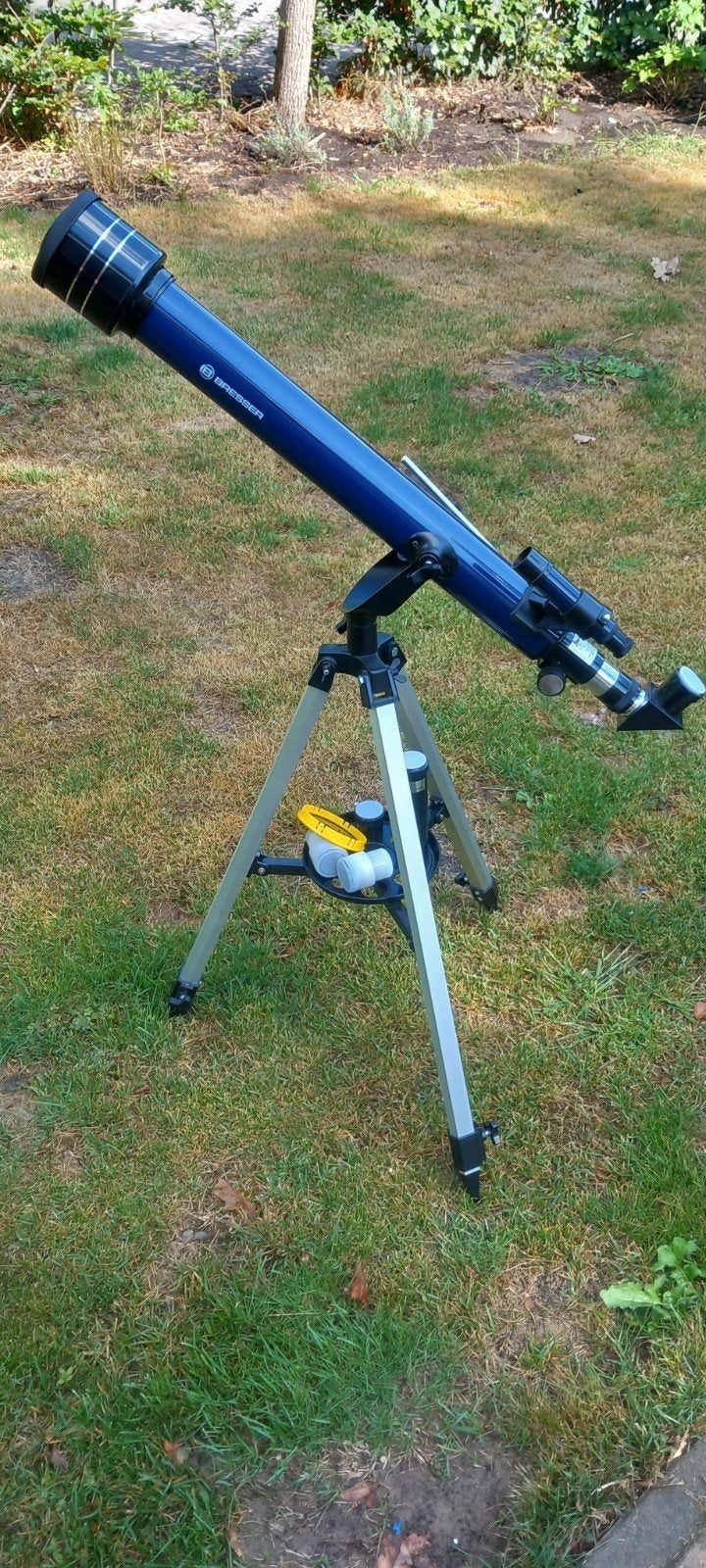 Bresser Refractor Telescoop met Statief en Accessoires, Lenzentelescoop (refractor), 80 tot 200 mm, Met statief, Ophalen of Verzenden