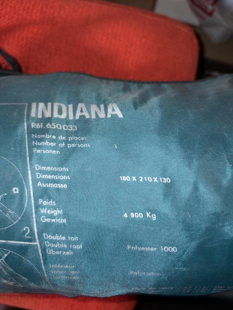 Lafuma Indiana slaaptent, Caravans en Kamperen, Tenten, Ophalen of Verzenden, Gebruikt, Tot en met 2