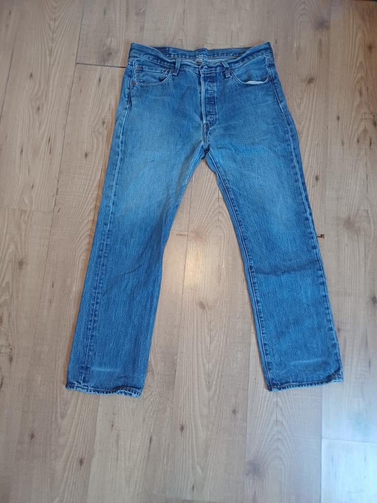 Vintage Levi's 501 Jeans, Ophalen of Verzenden, Zo goed als nieuw, Blauw
