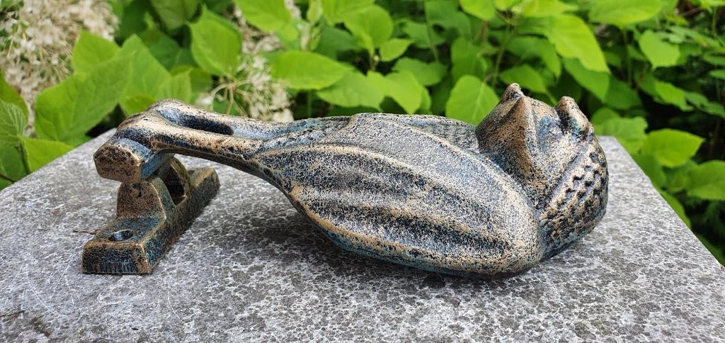 DEURKLOPPER VLEERMUIS / gietijzer / 20 CM, Tuin en Terras, Huis en tuin decoratie Marie, Nieuw, Info@huisentuindecoratiemarie.nl