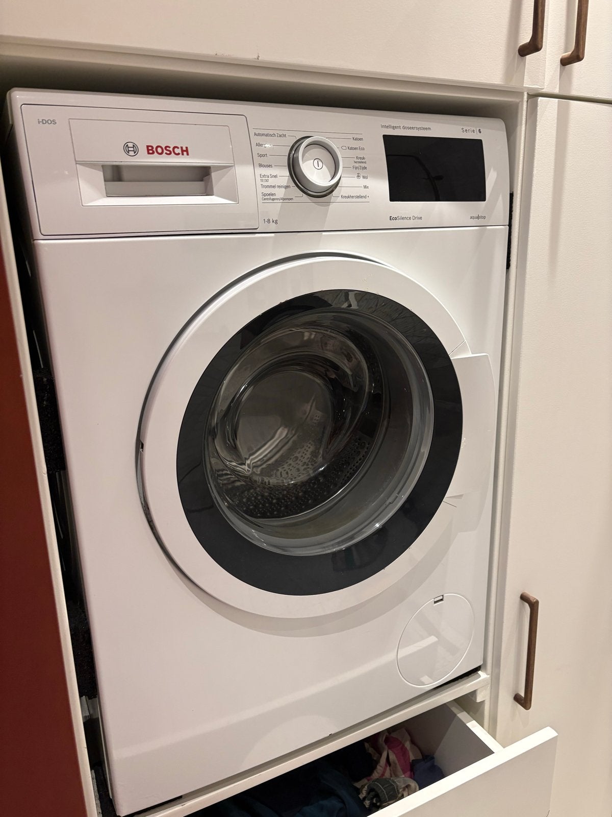 Bosch Serie 6 I-dos Wasmachine  - 8kg, 1400 toeren, Witgoed en Apparatuur, Wasmachines, 1200 tot 1600 toeren, Gebruikt, 8 tot 10 kg