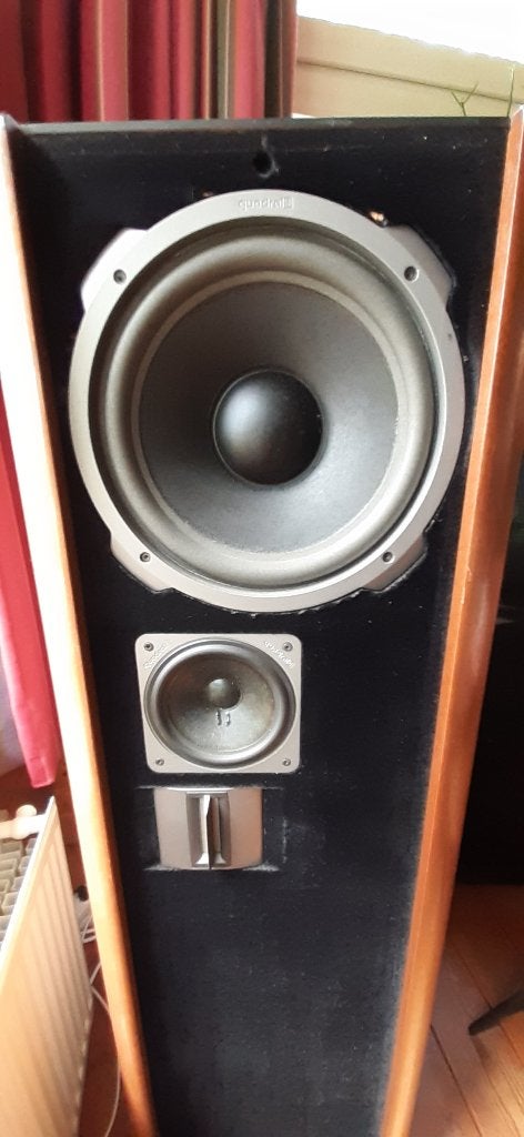 Quadral Vulkan MK IV, Gebruikt, 120 watt of meer, Front, Rear of Stereo speakers, Ophalen