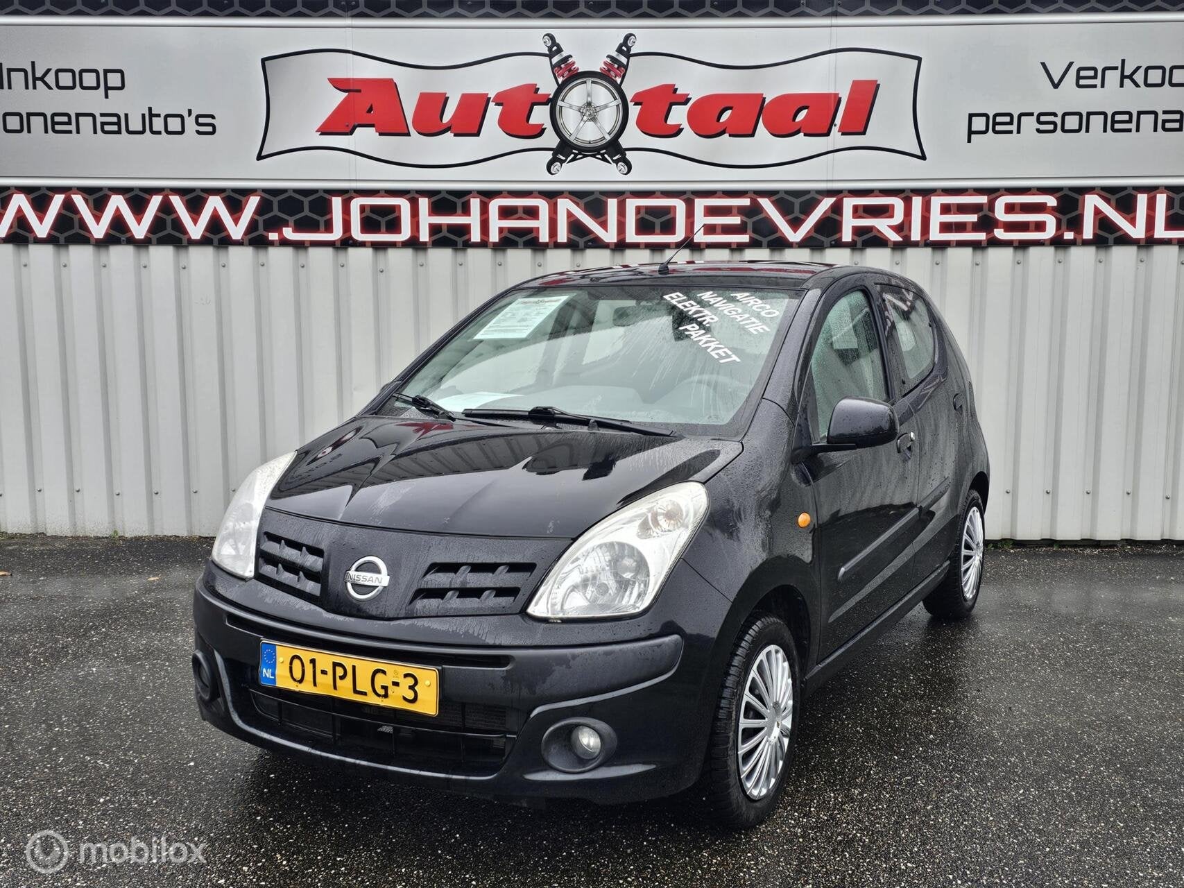 Nissan Pixo 1.0 Acenta I Airco I Navigatie I Elektr. pakket, Voorwielaandrijving, Euro 5, Gebruikt, 200 kg
