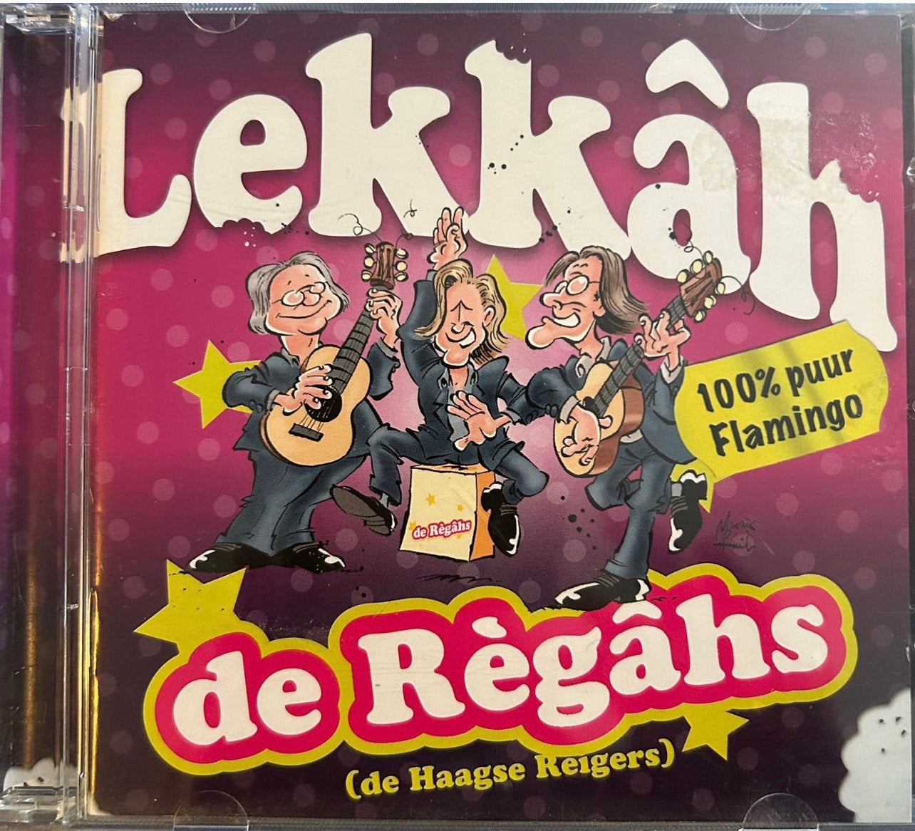 De Rêgâhs De Haagse Reigers LEKKÂH Cd, Ophalen of Verzenden, Gebruikt