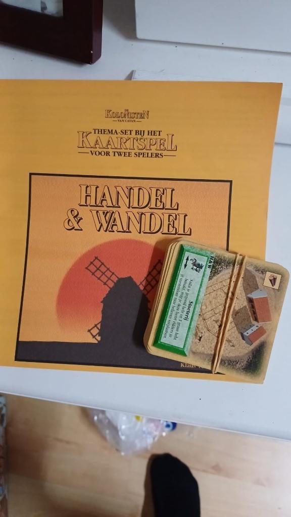 kaartspel zgan Kolonisten Catan handel en Wandel 999 game, Een of twee spelers, Ophalen of Verzenden, Zo goed als nieuw, 999 Games