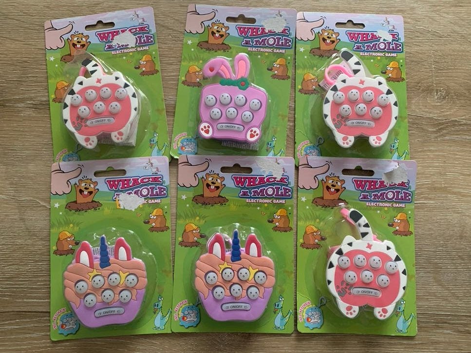 6x Nieuwe Whack-A-Mole Spelletjes - Ideaal voor Feestjes, Verzenden, Nieuw, Jongen of Meisje