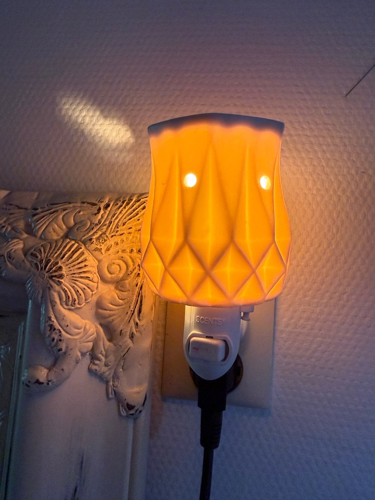Scentsy Mini Warmer - Prachtig Wit Design, Wit, Overige merken, Ophalen of Verzenden, Zo goed als nieuw