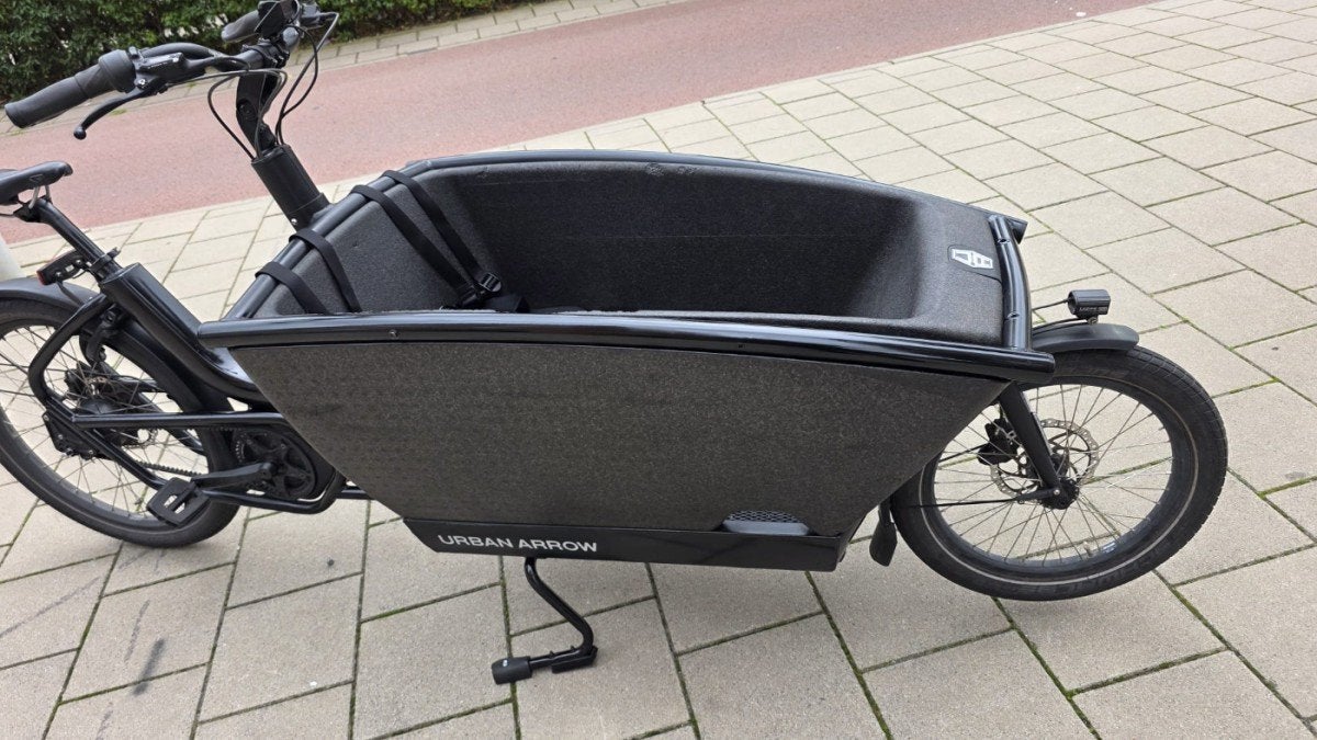 Urban Arrow Performance Line bakfiets met regenten, Gebruikt, -, -, Elektrisch