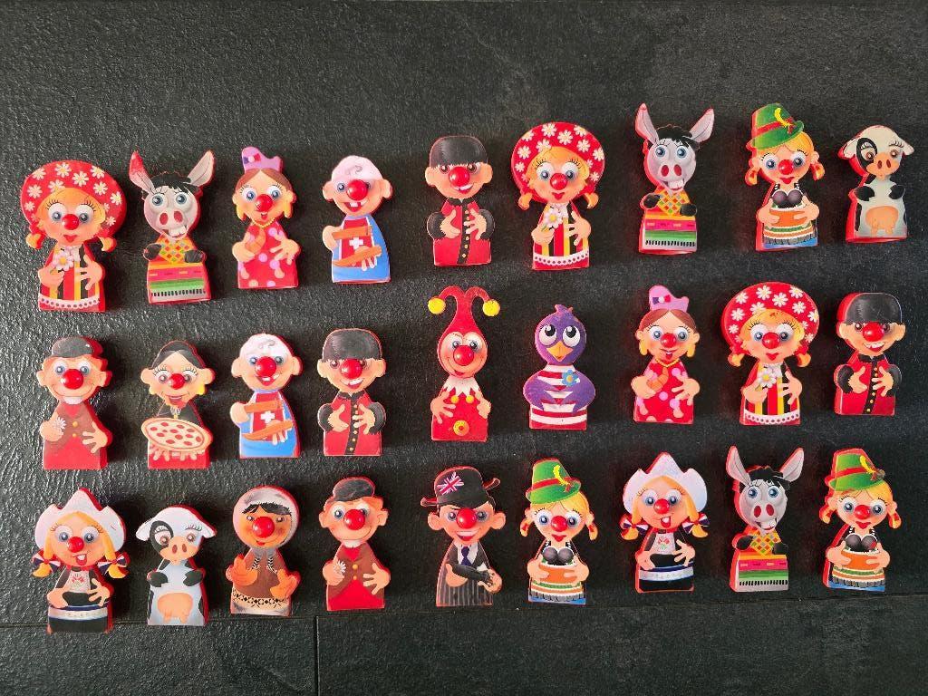 Efteling vingerpoppetjes, Ophalen of Verzenden, Gebruikt